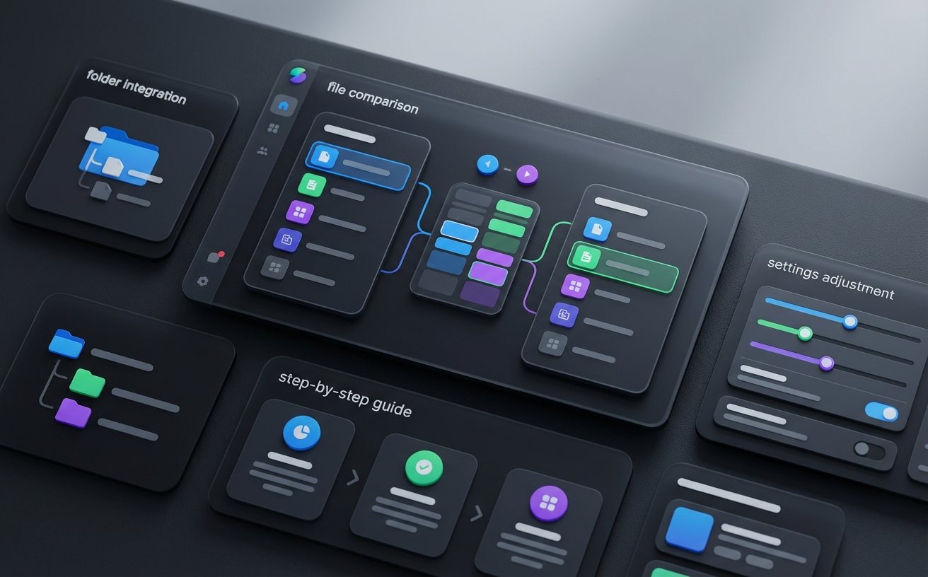 WinMerge 下载安装包选择界面