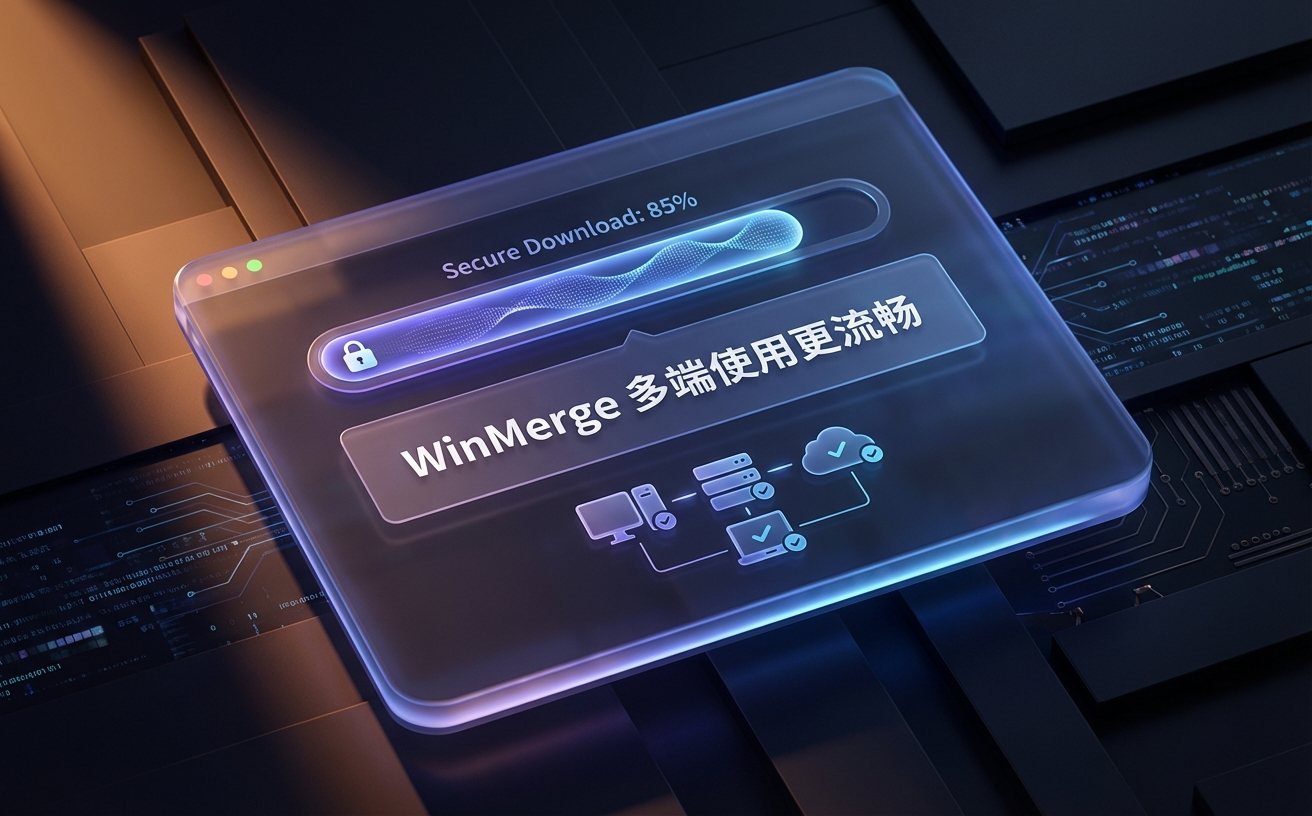 WinMerge 文件差异比较界面
